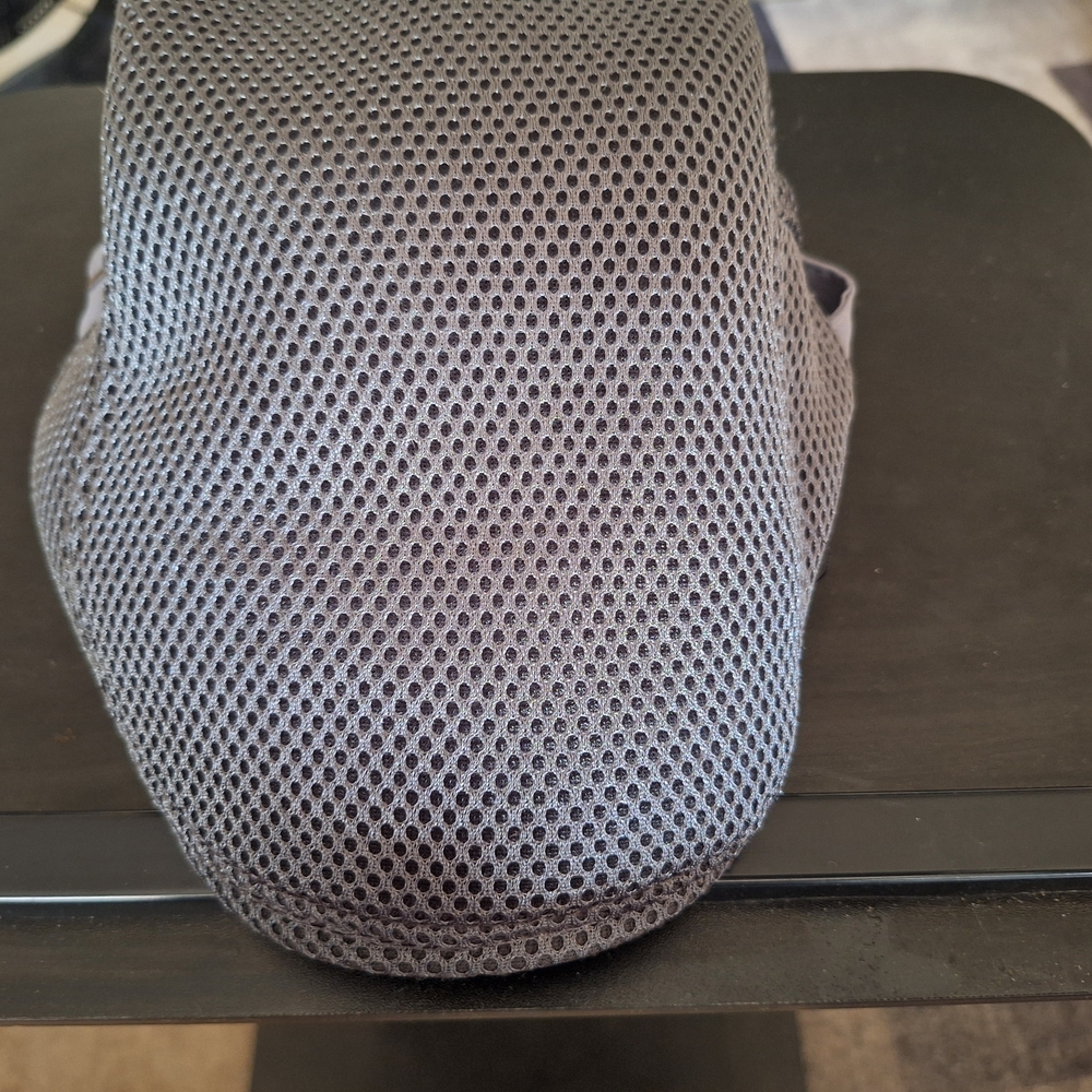 Gray Corduroy Mesh Cap